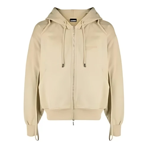 JACQUEMUS Le sweater Camargue zippé