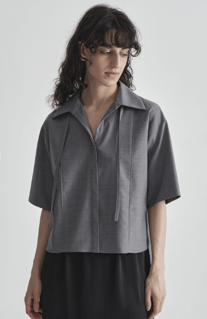 THE TOKYO Back Pleat Skipper Shirt