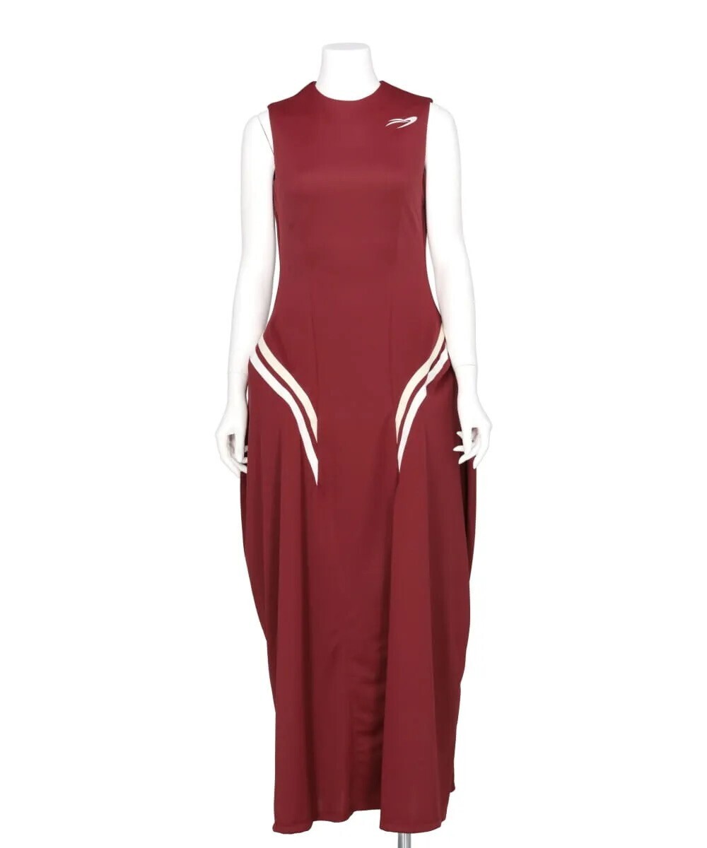 YOHEI OHNO SIDE PADED JERSEY DRESS