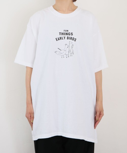journal standard luxe ガーメントダイ プリントT