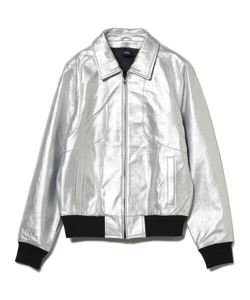 VAPORIZE Goat Leather Zip Blouson