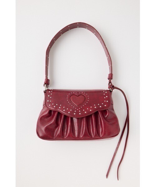 MOUSSY HEART GATHER STUDS バッグ