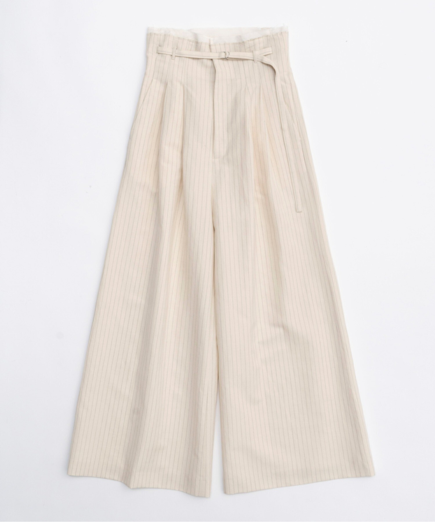 MAISON SPECIAL Multi Fabric High Waist Pants