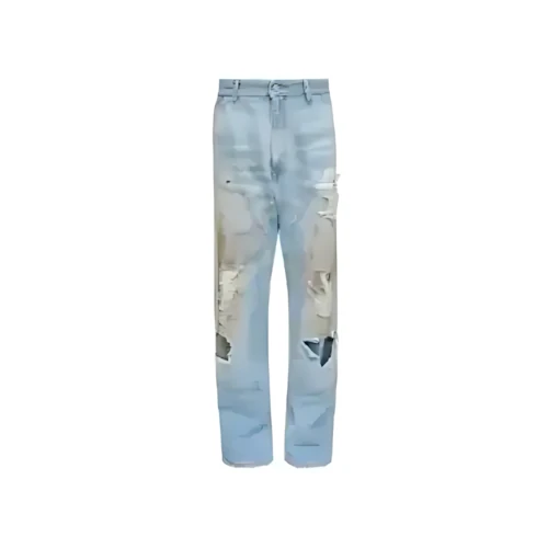 MM6 Maison Margiela distressed jeans