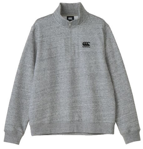 CANTERBURY ハーフジップ スウェット