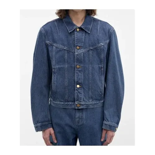 Jil Sander Blue Denim Trucker Jacket