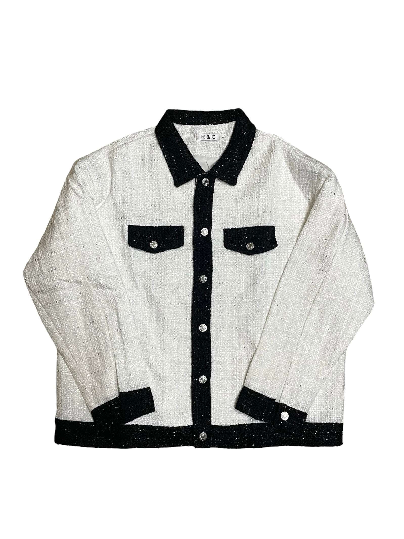 ALUDE 【ALUDE SELECT】 mode tweed over jacket