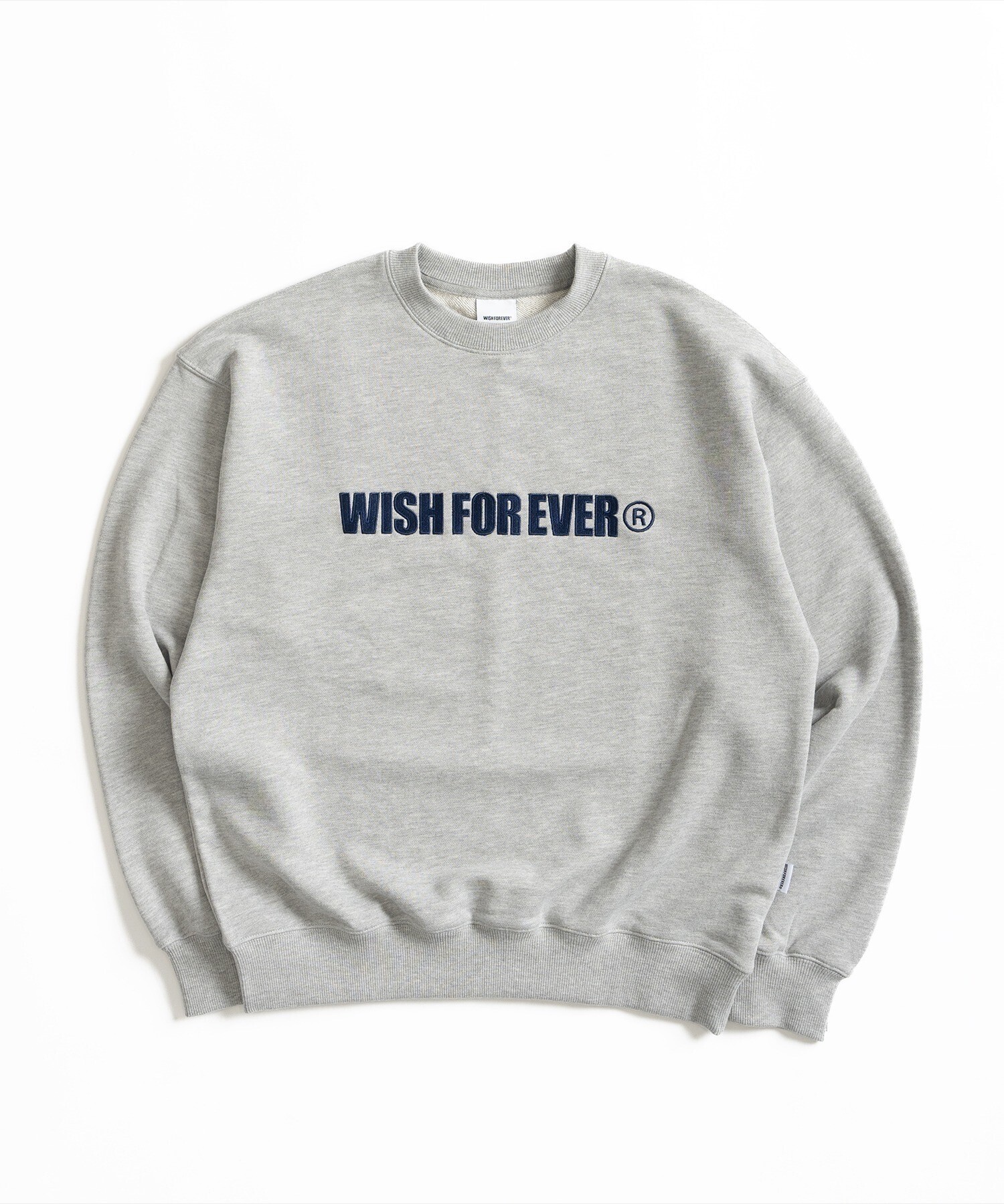 WISH FOR EVER STANDARD LOGO SWEAT/ スタンダードロゴ裏毛スウェット