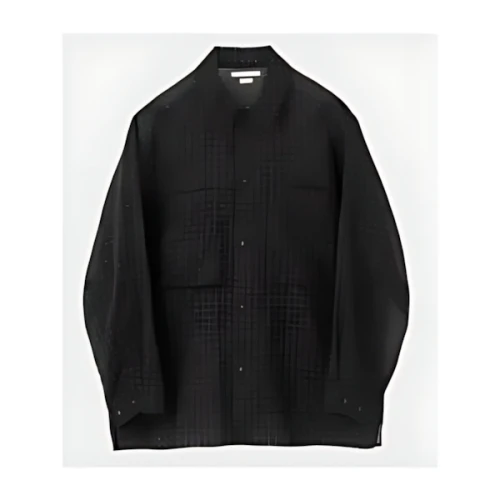 blurhms Square Dot Gusset PKT Shirt