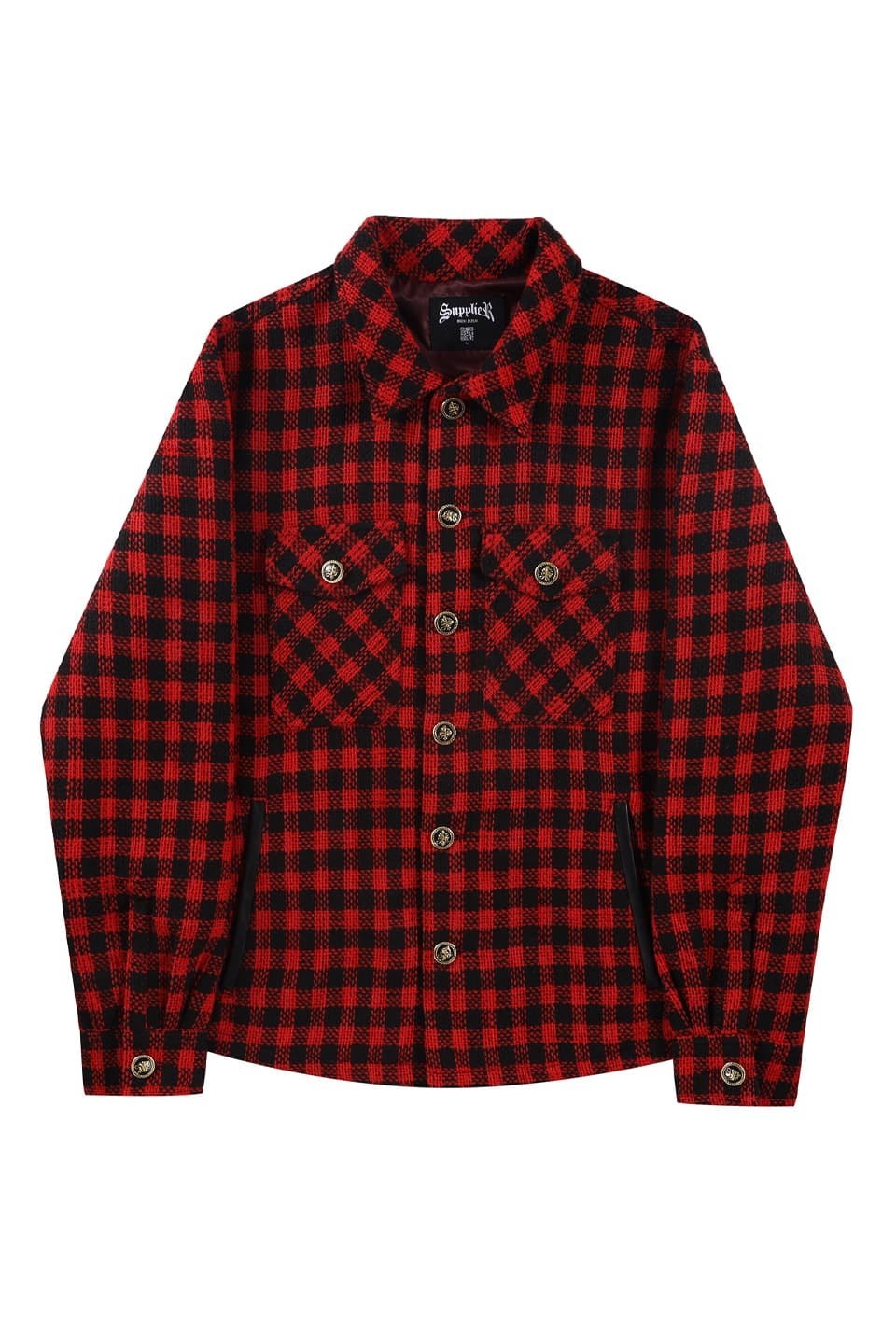 SUPPLIER Checkered Cpo Jacket