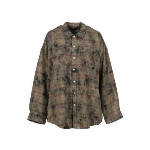 R13 DROP NECK WORKSHIRT