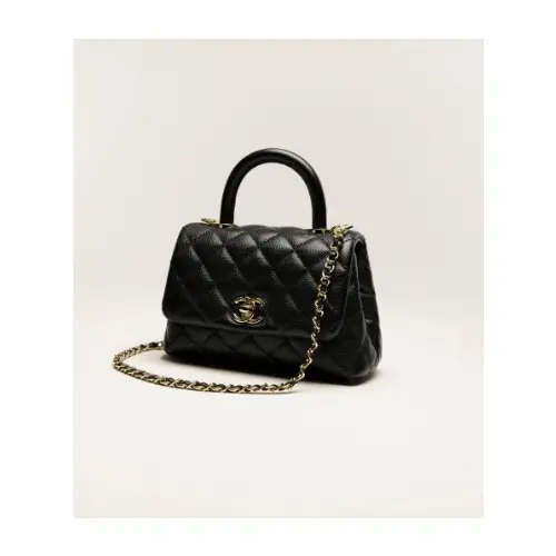 CHANEL トップハンドル ミニ フラップ バッグ