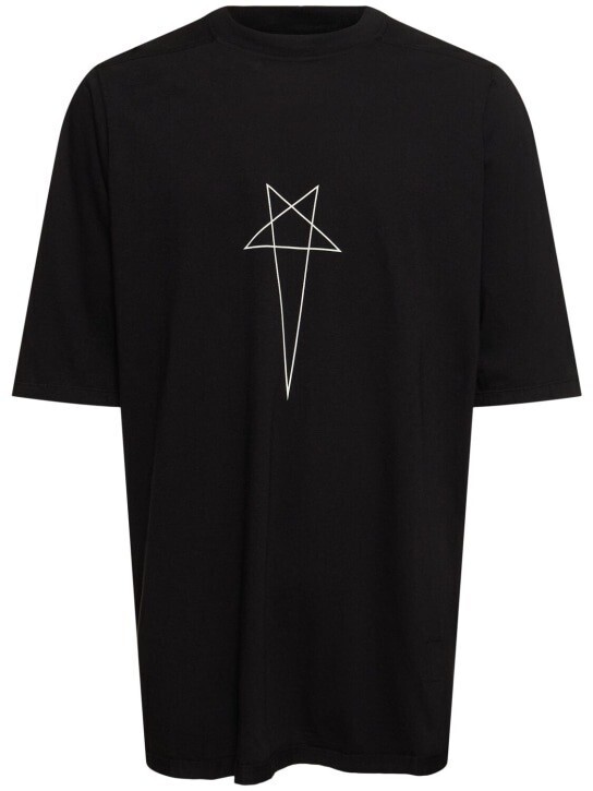 Rick Owens DRKSHDW Jumbo SS T コットンTシャツ