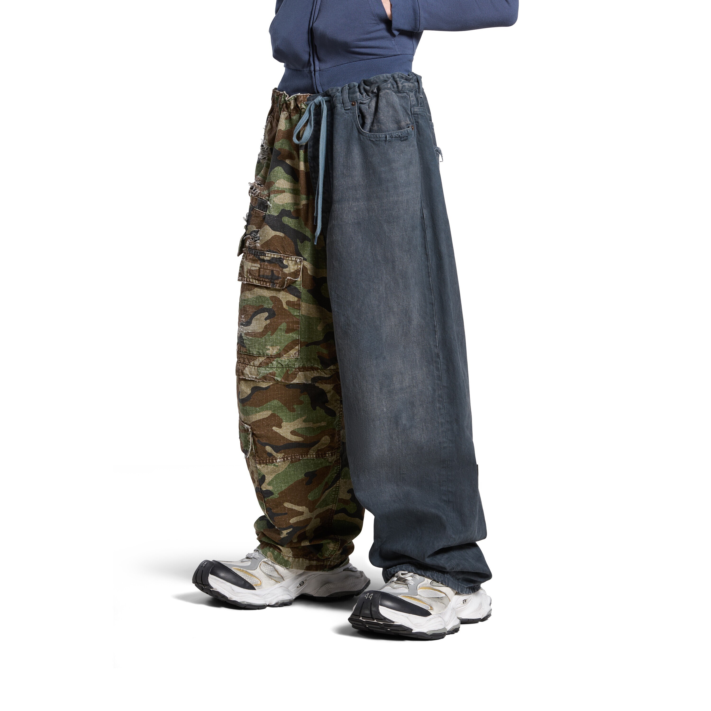 Balenciaga DARK CAMO HYBRID BAGGY パンツ