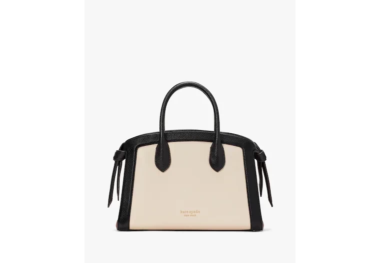 kate spade new york ノット カラーブロック ミディアム ジップ トップ サッチェル