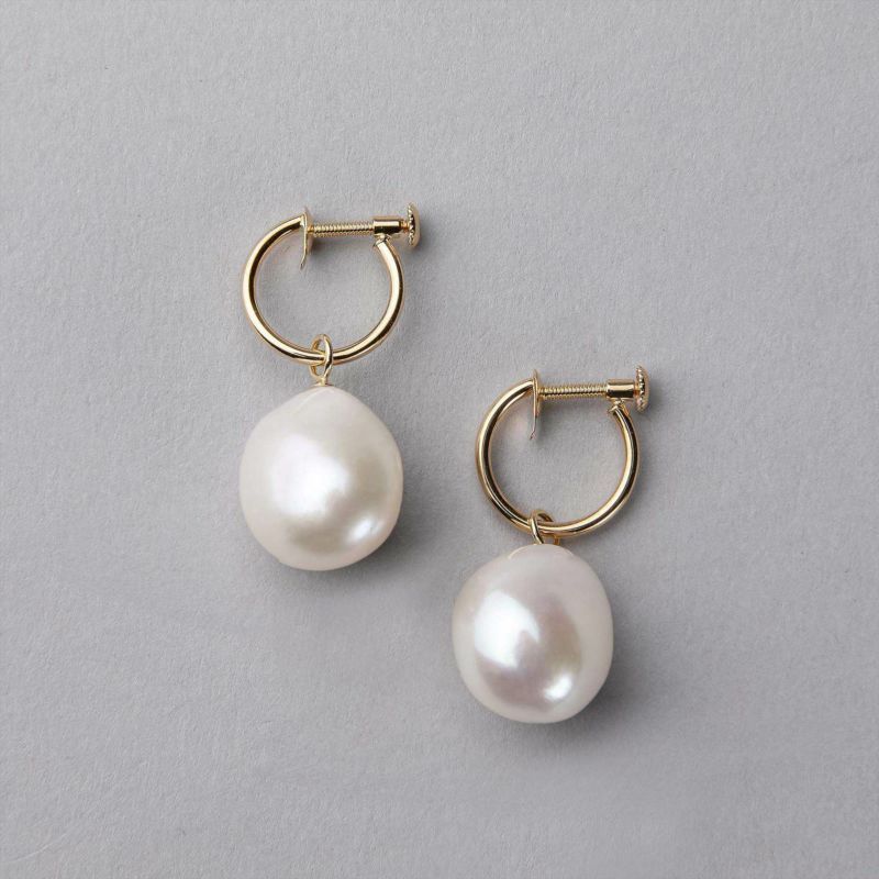 Pearl for Life Unique+ 淡水真珠 イヤリング