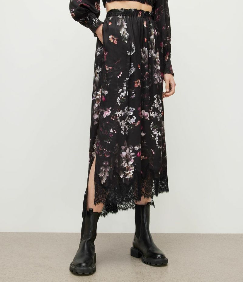 ALLSAINTS SAZ SILVUIS SKIRT