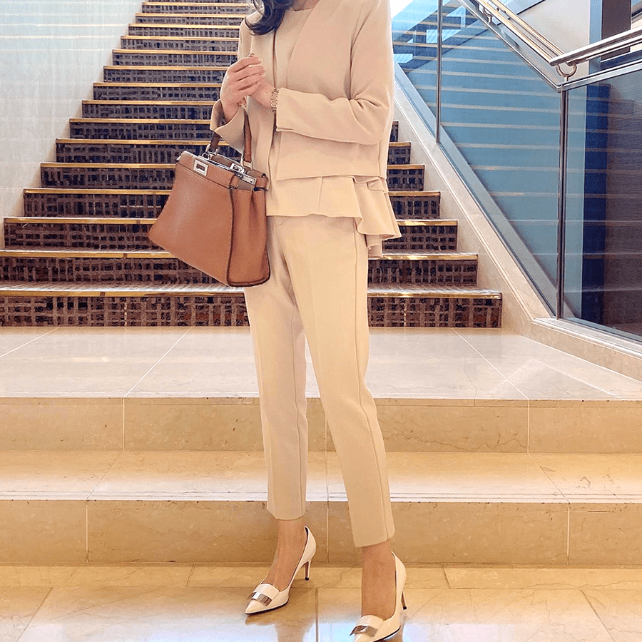 maison de Dolce. オケージョンセットアップ 【beige】M