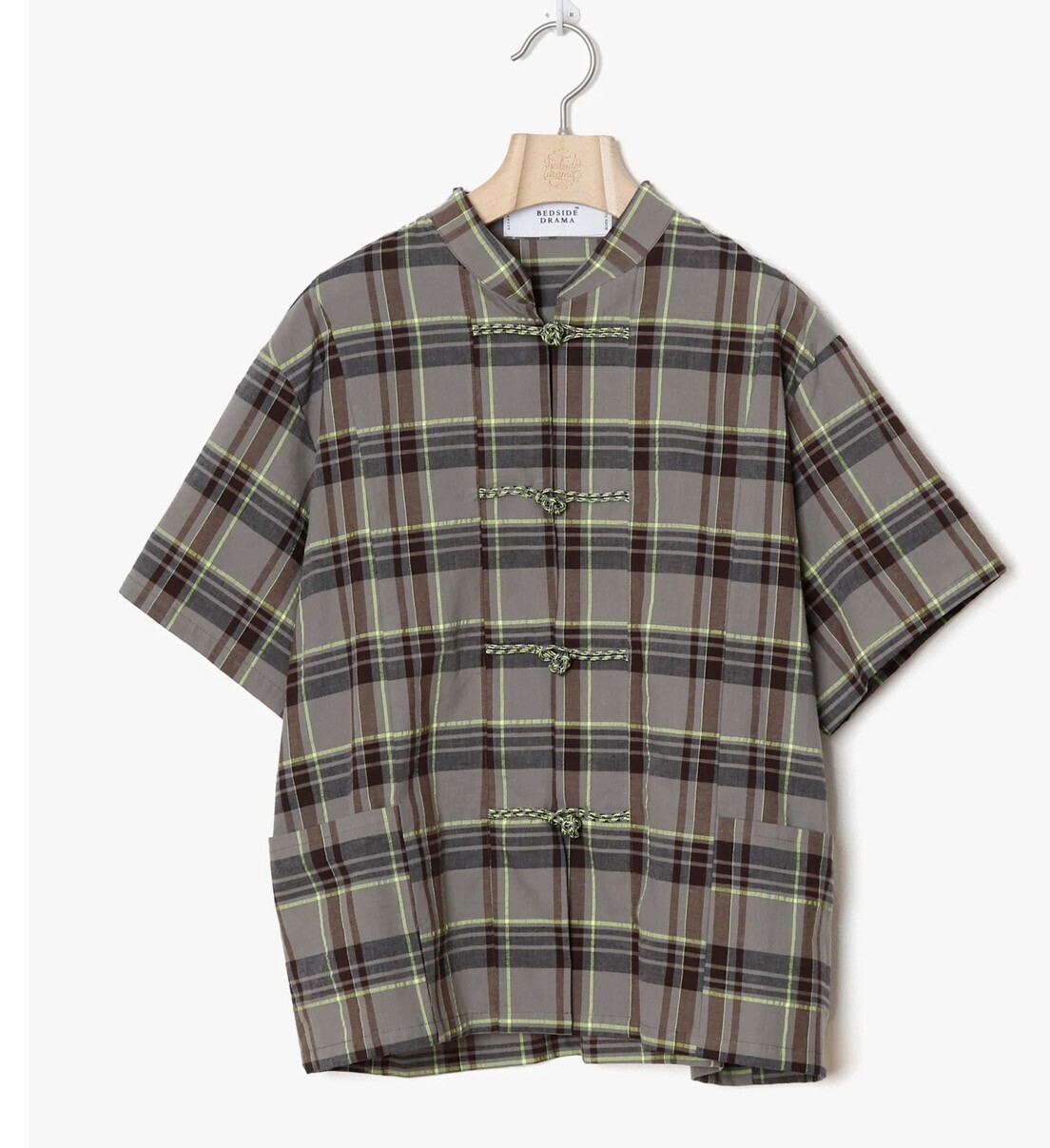bedsidedrama Checked China shirt