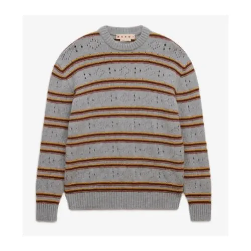 MARNI ダメージ ストライプ セーター