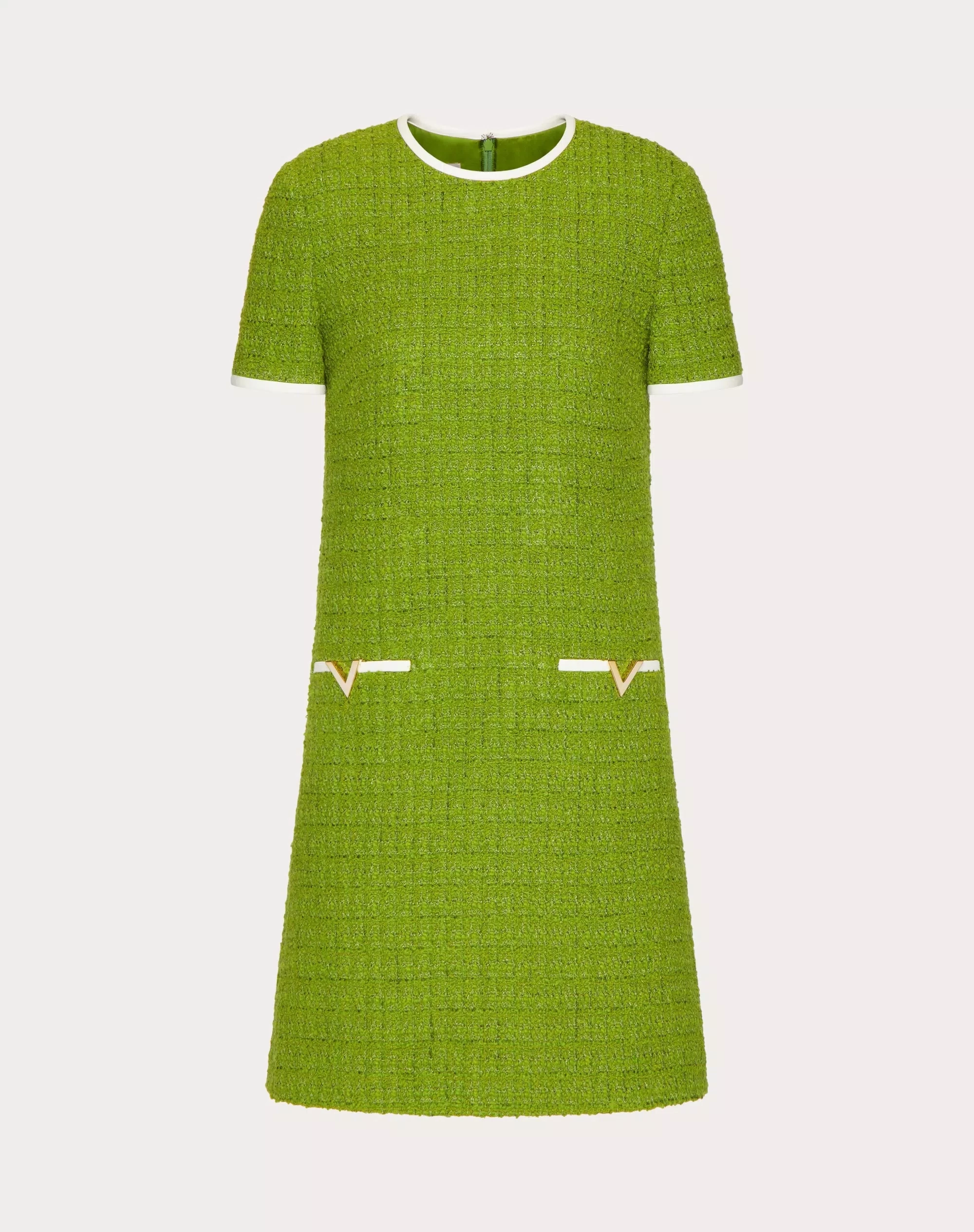 VALENTINO プレーンツイード ミニドレス
