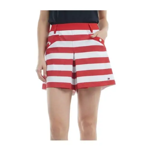 Tommy Hilfiger Golf ボックスプリーツキュロットパンツ