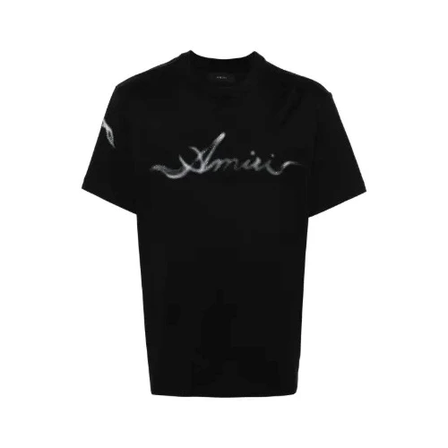 AMIRI Smoke ラインストーン Tシャツ