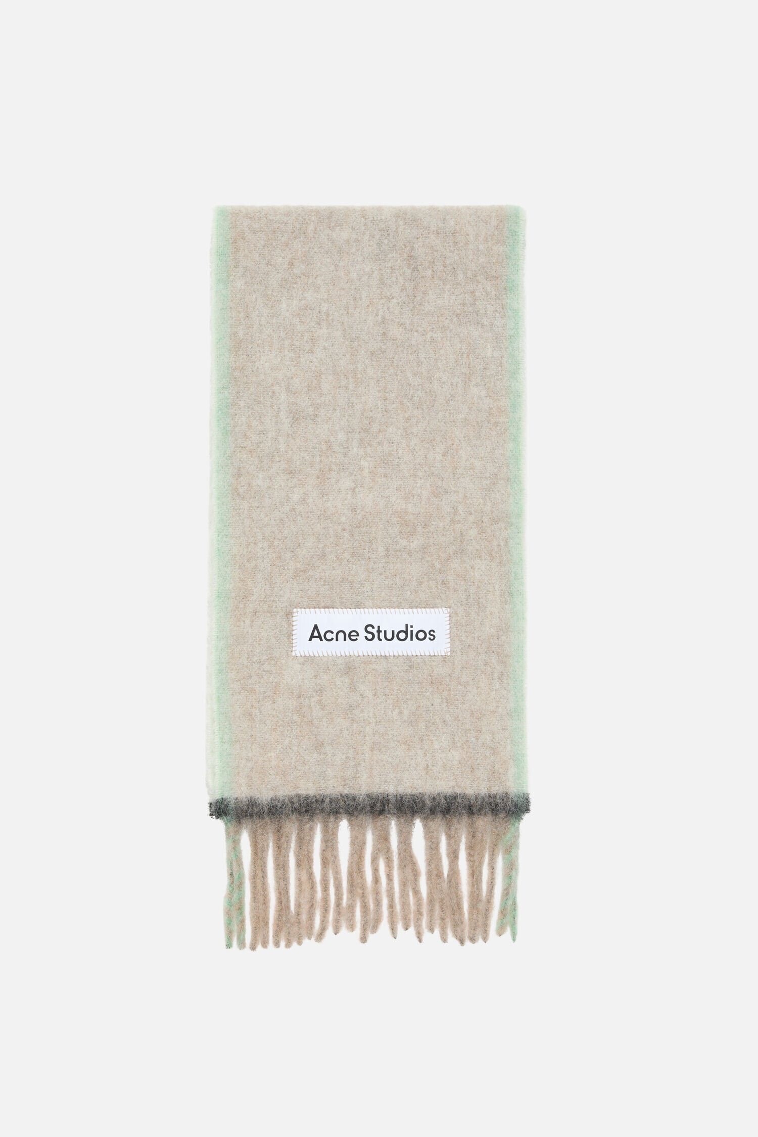 Acne Studios ウールモヘアスカーフ - ナロー