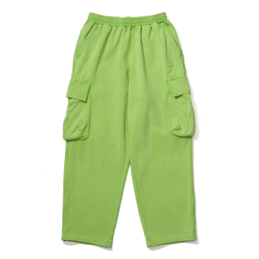 KEBOZ GARMENT DYE SWEAT CARGO PANTS