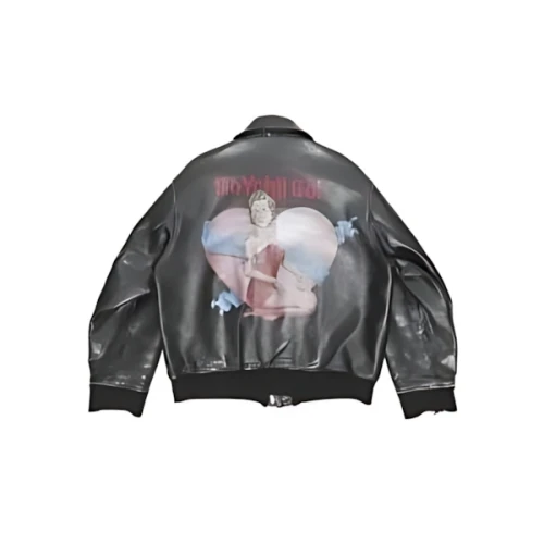 Yohji Yamamoto POUR HOMME FW91 6.1 THE MEN "GO YOHJI GO" LEATHER BLOUSON