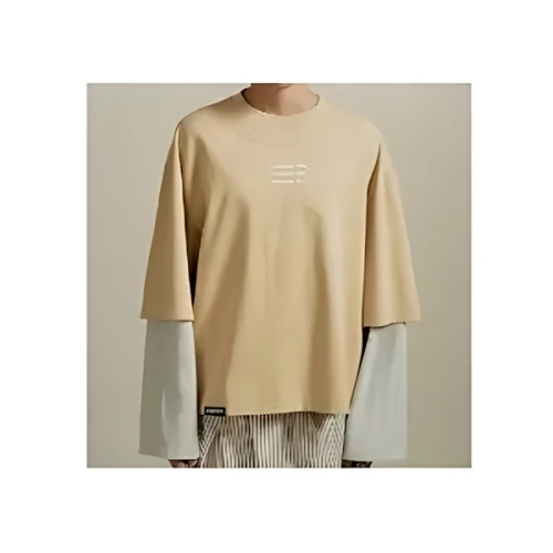 NAMESAKE NS MAYO OVERSIZED GLOBE DOUBLE SLEEVE TEE