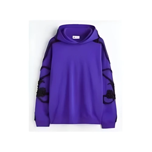 H&M ビーズスウェットパーカ
