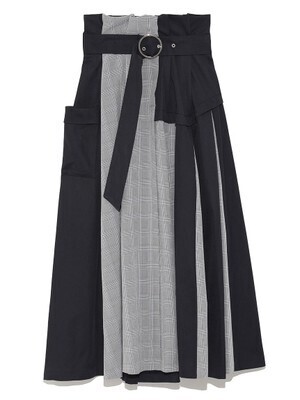 FURFUR アシンメトリータックスカート