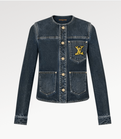 LOUIS VUITTON ノーティカルLVパッチデニムジャケット