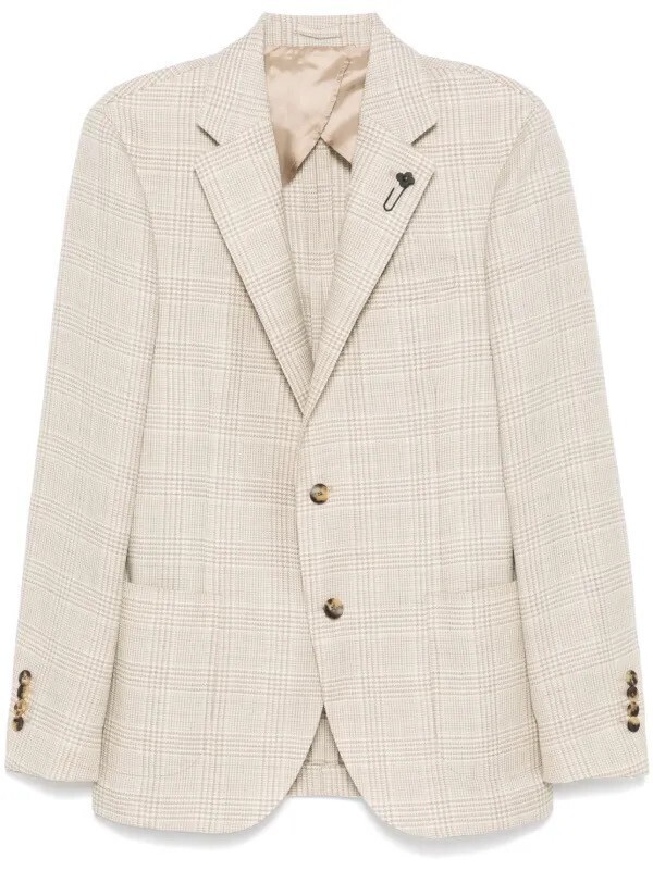 Lardini チェックジャケット