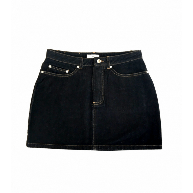 mite denim mini sk
