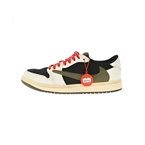 Travis Scott × NIKE WMNS Air Jordan 1 Low OG "Medium Olive"