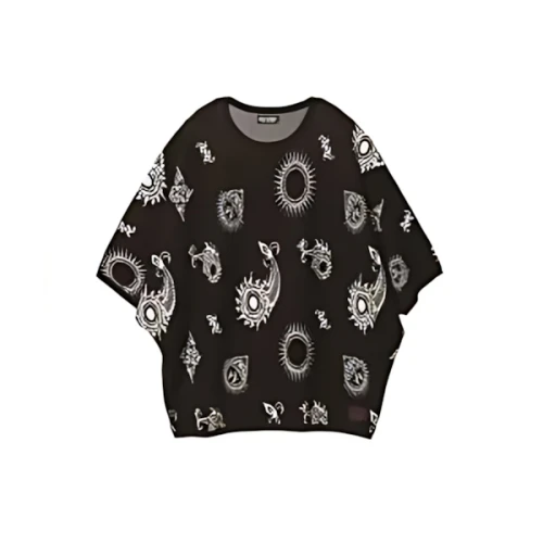 ZEPHYREN JACQUARD SUMMER KNIT BLACK