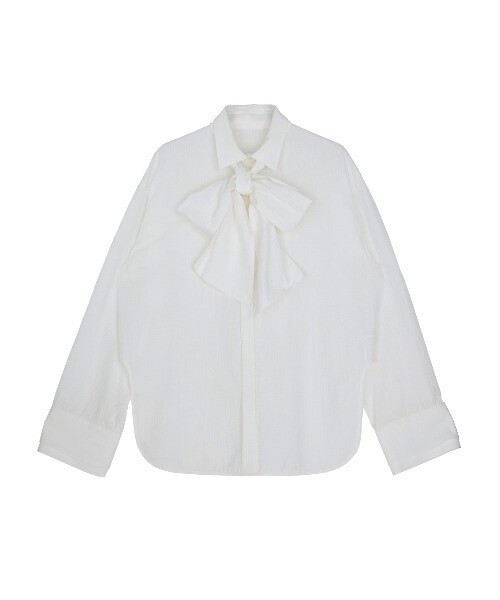 Ameri UND UNEVENNESS TIE BLOUSE