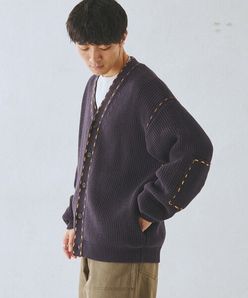 JOURNAL STANDARD relume CALIFORNIA ハンドステッチカーディガン