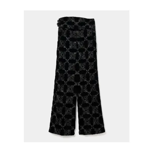 TANAKA DAISUKE palace tiles center press pants