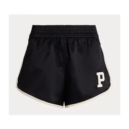 POLO RALPH LAUREN ロゴ サテン ラリー ショートパンツ
