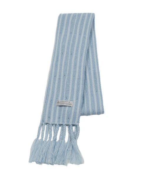TYPESERVICE Ribbed Tail Muffler [Sky Blue]