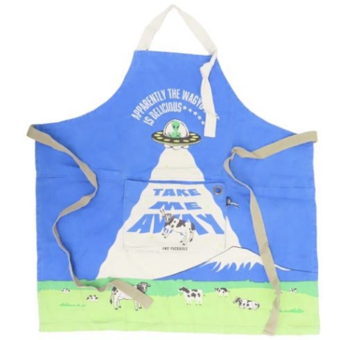 AND PACKABLE パッカブルエプロン PAP UFO FARM