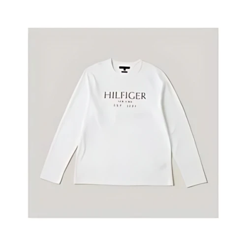 Tommy Hilfiger ビッグヒルフィガーロングスリーブTシャツ