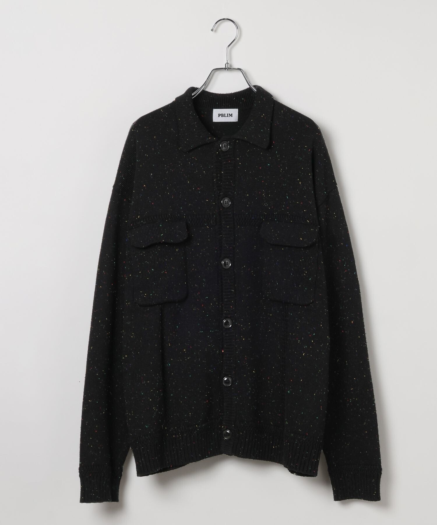 PBLIM 《UNISEX》カラーネップカーデ