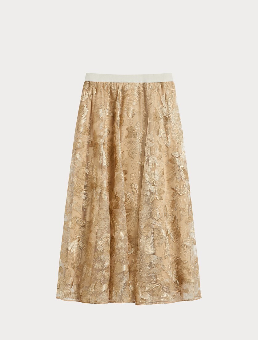 MARINA RINALDI Long tulle skirt