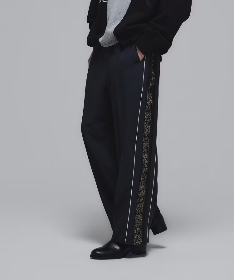 tk.TAKEO KIKUCHI ラインジャージトラックパンツ