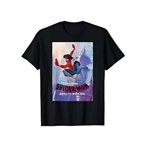 Marvel アクロス・ザ・スパイダーバース　パヴィトル　ポスターアート Tシャツ