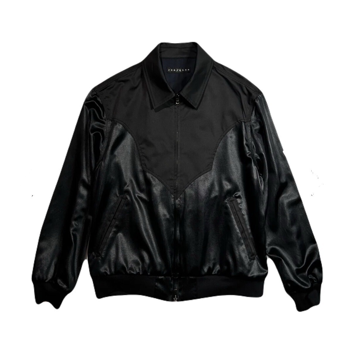 roarguns SATIN JACKET EAGLE EMBROIDERY